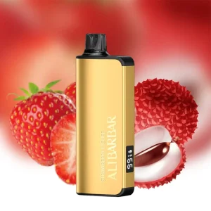 ALIBARBAR INGOT 9000 PUFFS – Strawberry Lychee Vape