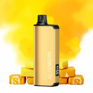 ALIBARBAR INGOT 9000 PUFFS – Yellow Starburst Vape