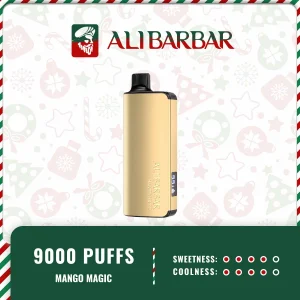 Alibarbar Ingot 9000 Puffs – Mango Magic Ice
