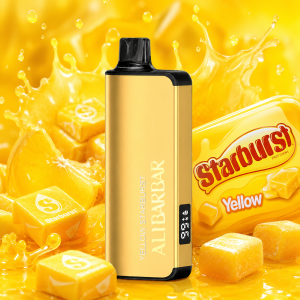 Alibarbar Ingot 9000 Puffs – Yellow Starburst