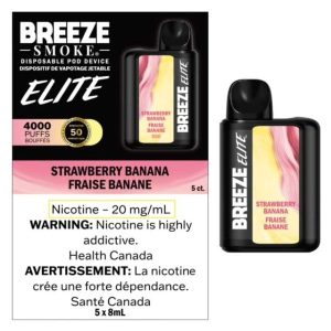BREEZE ELITE 4000 – Strawberry Banana