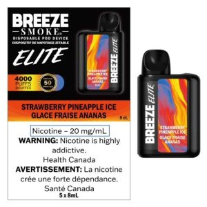 BREEZE ELITE 4000 – Strawberry Pineapple Ice