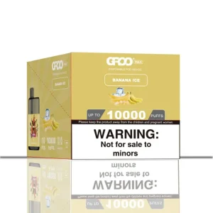 Groo Max Banana Ice Vape 10-Pack