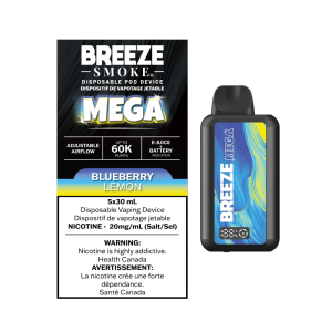 Breeze Mega 60K – Blueberry Lemon