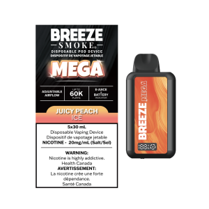 Breeze Mega 60K – Juicy Peach Ice