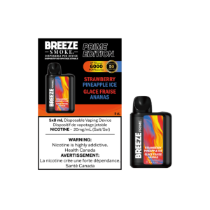 BREEZE PRIME 6000 – Strawberry Pineapple Ice