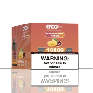 Groo Max Blood Orange Mango Vape 10-Pack