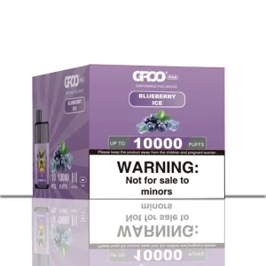 Groo Max Blueberry Ice Vape 10-Pack