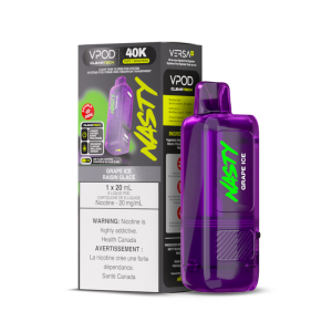 Nasty VERSA X 40K Pod – Grape Ice