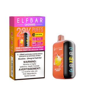 Elf Bar GH20k – Sour Strawberry Dragonfruit