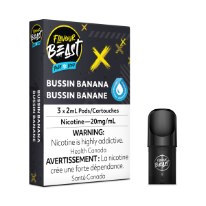Flavour Beast Pods – Bussin’ Banana Iced (3 Pack)
