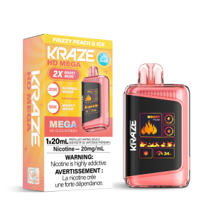 Kraze HD Mega – Frizzy Peach G Ice