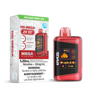 Kraze HD Mega – Holiday Mint Ice