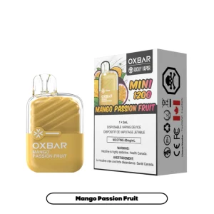 Oxbar Mini 1200 – Mango Passion Fruit