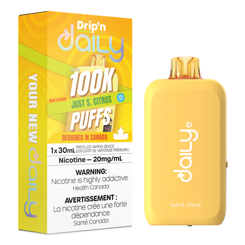 Drip’n by Envi Daily 100K – Just S. Citrus Ice
