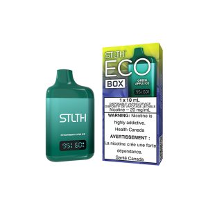 STLTH ECO BOX Disposable – Green Apple Ice