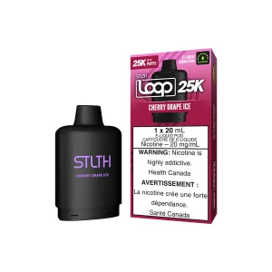 STLTH Loop 25K Pod – Cherry Grape Ice