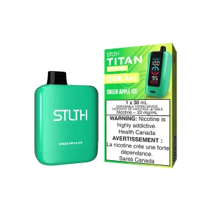 STLTH TITAN MAX 50k – Green Apple ice