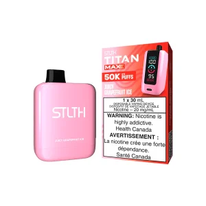 STLTH TITAN MAX 50k – Juicy Grapefruit Ice