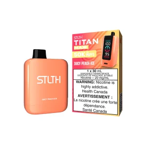 STLTH TITAN MAX 50k – Juicy Peach Ice