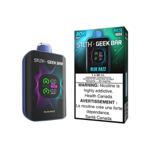 STLTH X GEEK BAR 80K – Blue Razz