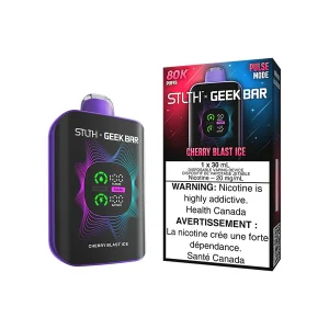 STLTH X GEEK BAR 80K – Cherry Blast Ice