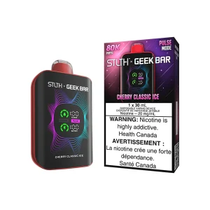 STLTH X GEEK BAR 80K – Cherry Classic Ice