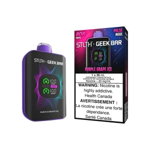 STLTH X GEEK BAR 80K – Purple Grape Ice