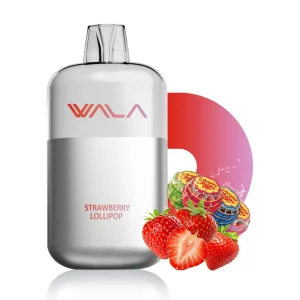 Wala Pop 10000 Puffs – Strawberry Lollipop