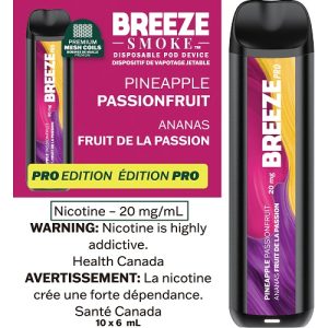 BREEZE SMOKE PRO – Pineapple Passionfruit