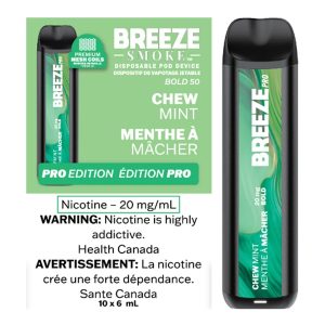 BREEZE SMOKE PRO – Glubule Mint (Chew Mint)