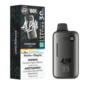Flavour Beast Alpha 80K – Extreme Mint Iced