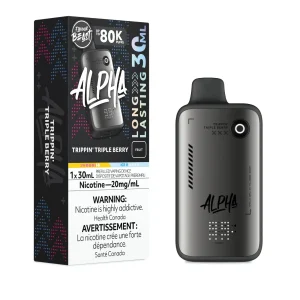 Flavour Beast Alpha 80K – Trippin’ Triple Berry