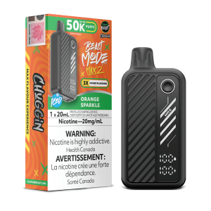 Flavour Beast Mode Max 2 50k – Chuggin’ Orange Sparkle Iced