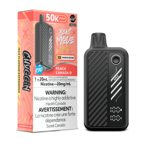 Flavour Beast Mode Max 2 50k – Chuggin’ Peach Canada D Iced