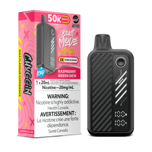 Flavour Beast Mode Max 2 50k – Chuggin’ Raspberry Green Dew Iced