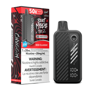 Flavour Beast Mode Max 2 50k – Chuggin’ Red Classic Iced