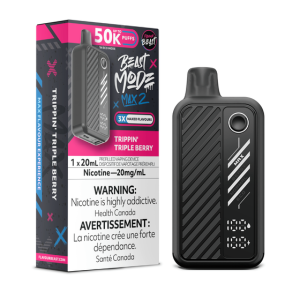 Flavour Beast Mode Max 2 50K Disposable – Trippin’ Triple Berry