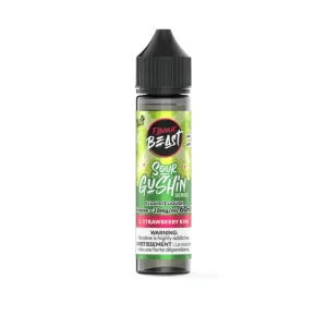 Flavour Beast Sour Gushin’ – S. Strawberry Kiwi 60ml Salt