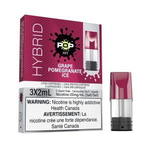 POP Pods – Grape Pomegranate Ice (3 Pack)