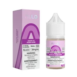 Allo E-Liquid – Grape Ice 30ml Salt