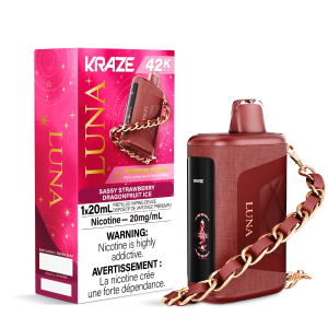 Kraze Luna 42K – Sassy Strawberry Dragonfruit Ice