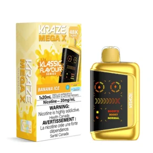 Kraze Mega X Classic – Banana Ice