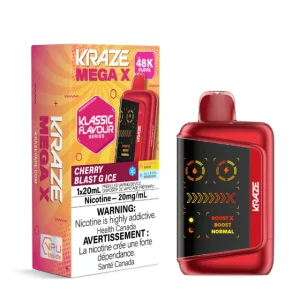 Kraze Mega X Classic – Cherry Blast G Ice
