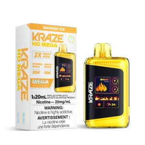 Kraze HD Mega – Banana Ice