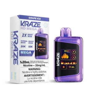 Kraze HD Mega – Grape Ice
