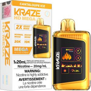 Kraze HD Mega – Cantaloupe Ice