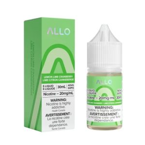 Allo E-Liquid – Lemon Lime Cranberry 30ml Salt