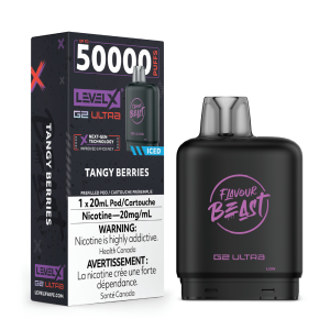 Level X Flavour Beast G2 Ultra 50K Pod – Tangy Berries Iced