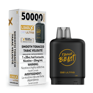 Level X Flavour Beast G2 Ultra 50K Pod – Smooth Tobacco